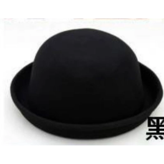 羊毛呢小禮帽 短帽沿優雅 復古爵士帽 時尚百搭 復古英倫風 優雅帽款 高質感-規格圖7