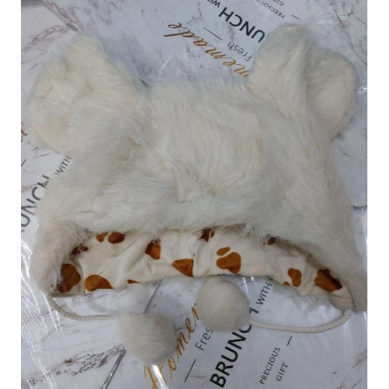 🦊 可愛動物帽 萌系絨毛帽 兒童節 / 聚會變裝 / 交換禮物 / 派對造型必備 🎊✨-細節圖3