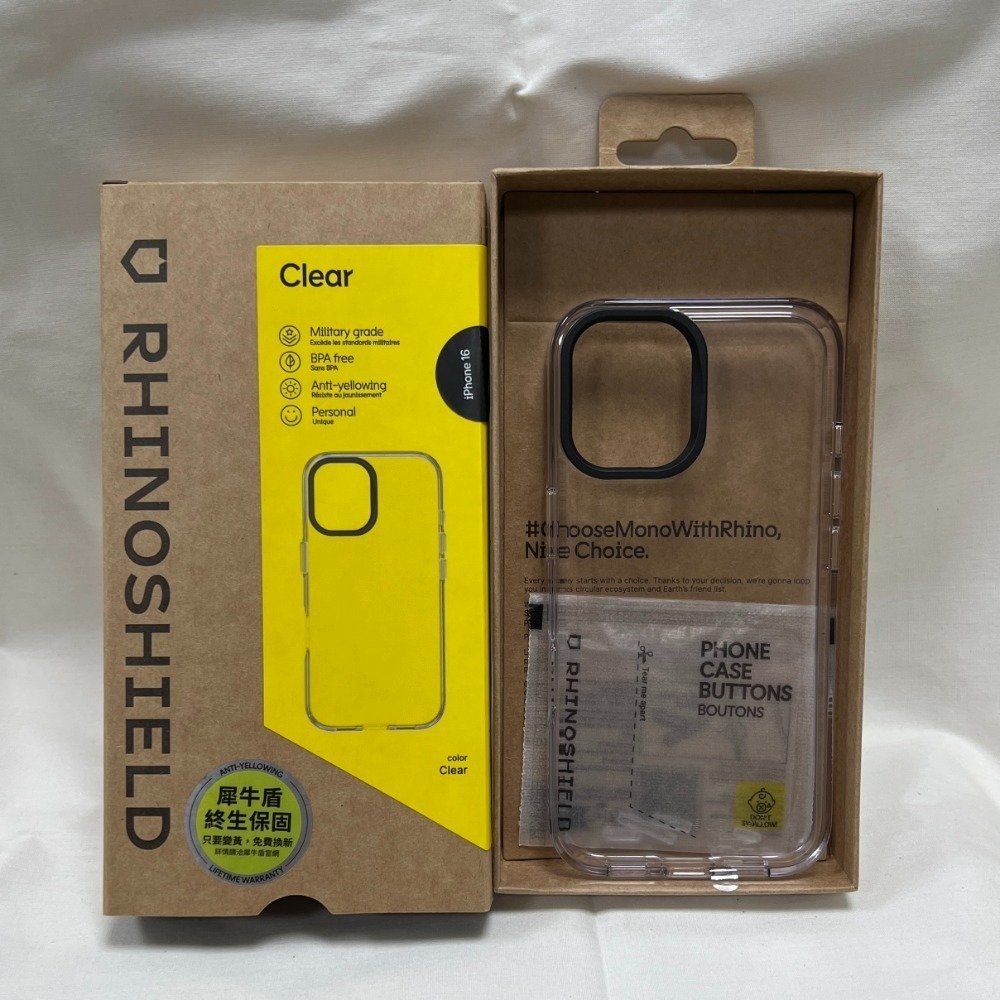 iphone 16 iphone 16 PRO  iphone 16 PRO MAX 犀牛盾  CLEAR-規格圖1