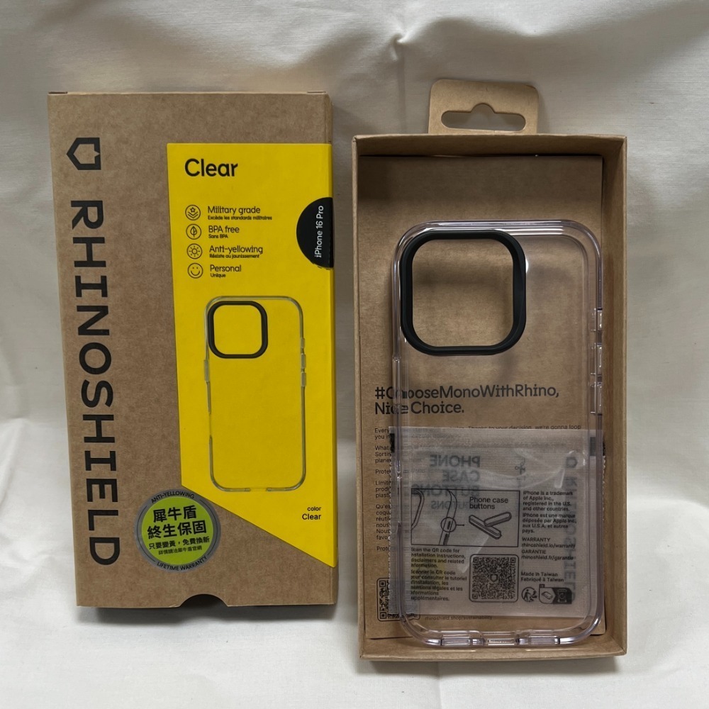 iphone 16 iphone 16 PRO  iphone 16 PRO MAX 犀牛盾  CLEAR-規格圖1