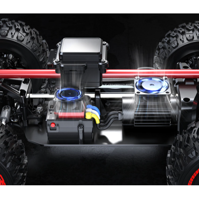 美嘉欣 無刷 14209 14210 四驅遙控車 V2版 競速卡車 越野車 大腳車 遙控車 金屬傳動 拉力車 飄移車-細節圖10