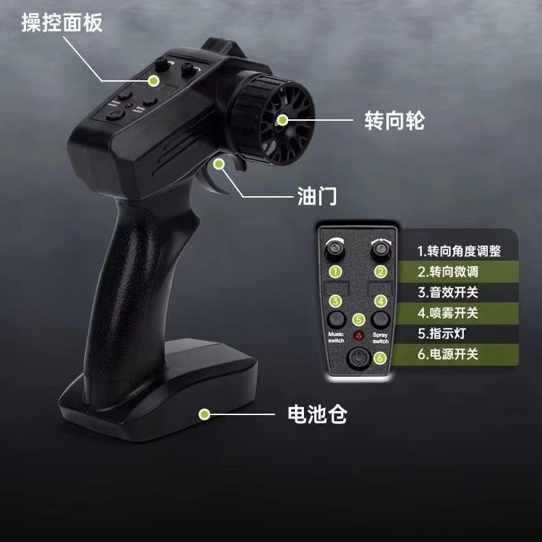 嘟嘟車 DODO CAR 遙控車 競速 兒童玩具 三輪車 高速摩托車 全比例遙控車  聲光模擬 高速三輪摩托車 遙控機車-細節圖9