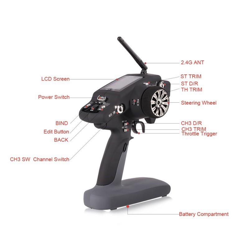 良品商城 偉力 1:10 遙控車 10428  高速遙控車 可換檔 搭配 p33 液晶遙控器 比 k949 更加值得收藏-細節圖9