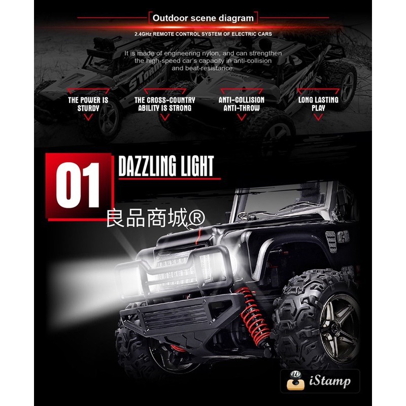 攀爬車 速博 遙控車 高速車 2020新款 2.4G BG1511  有車燈 四驅 高速模型車 迷你蚊子車 外銷日本-細節圖4