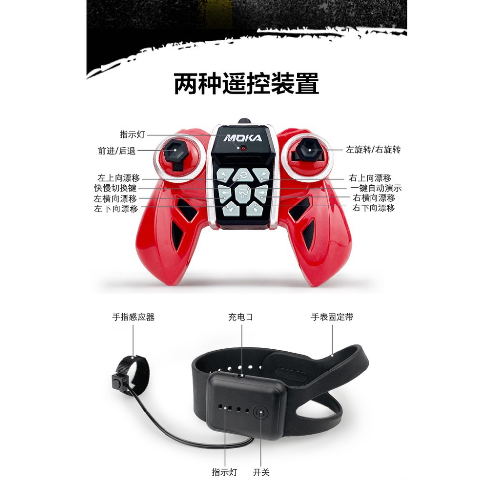 新款 手勢遙控車 手錶雙模式操作 遙控車 攀爬車 合金攀爬車 男孩玩具 生日禮物推薦★良品商城★-細節圖4