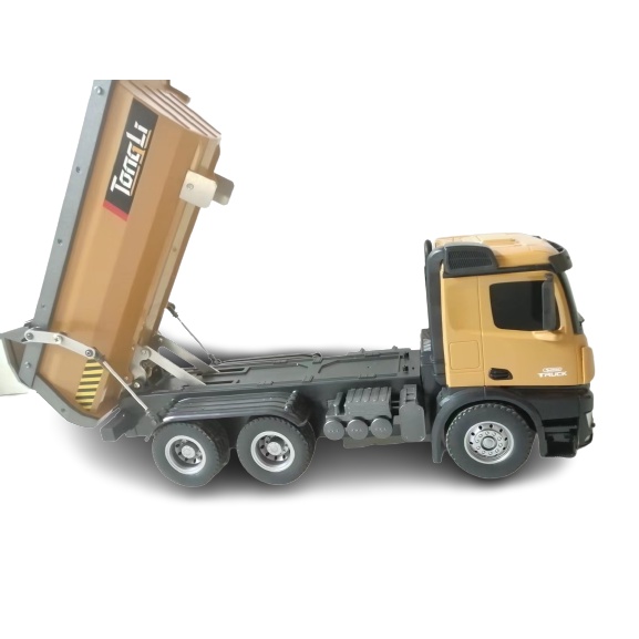 遙控 砂石車 貨車 匯納 573 合金 砂石車 後車斗 角度改裝 零件 不鏽鋼材質 良品商城-細節圖2