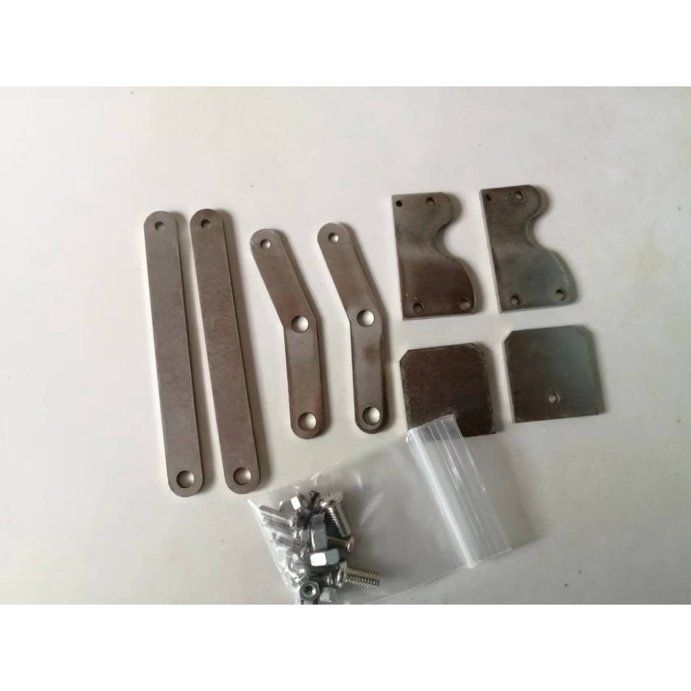 遙控 砂石車 貨車 匯納 573 合金 砂石車 後車斗 角度改裝 零件 不鏽鋼材質 良品商城-細節圖7