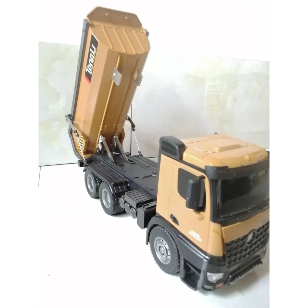 遙控 砂石車 貨車 匯納 573 合金 砂石車 後車斗 角度改裝 零件 不鏽鋼材質 良品商城-細節圖9