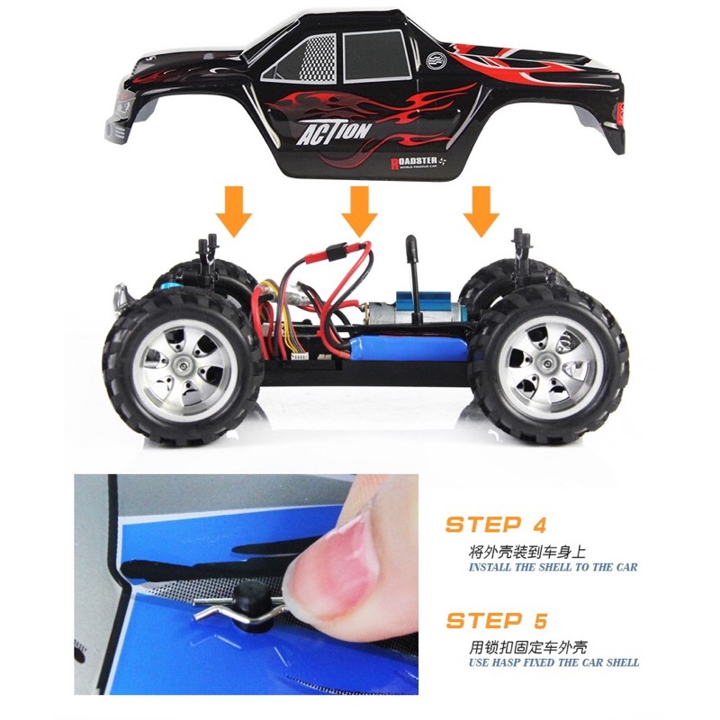 遙控車 偉力 979 高速 50km 越野遙控車 攀爬車 大腳車 露營必備 生日禮物 交換禮物耶誕禮物 959★良品商城-細節圖7