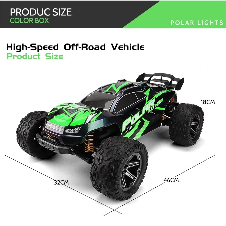 【台灣現貨】遙控車 超大 1/8 大型 攀爬車 攀岩車 高速 遙控車 暴力 大腳車 越野車 環速 104 良品商城-細節圖2