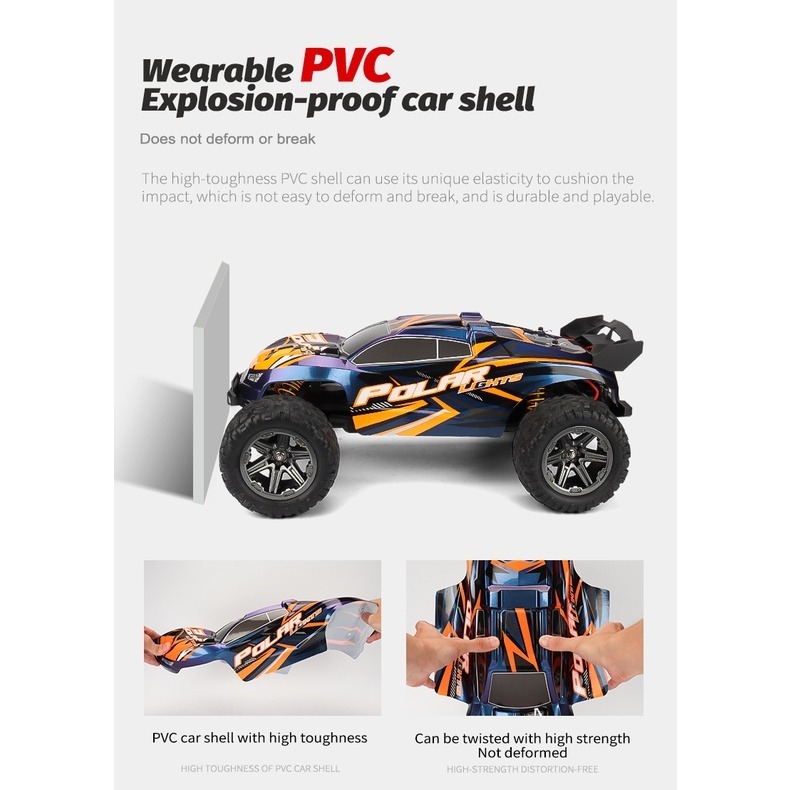 【台灣現貨】遙控車 超大 1/8 大型 攀爬車 攀岩車 高速 遙控車 暴力 大腳車 越野車 環速 104 良品商城-細節圖8