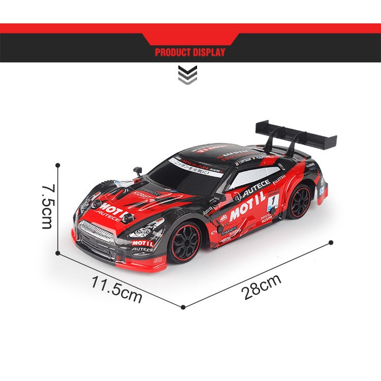 【現貨】遙控車 GTR 甩尾車 遙控甩尾車 充電版 遙控跑車 遙控賽車 1/18 4WD 飄移車 良品商城-細節圖7