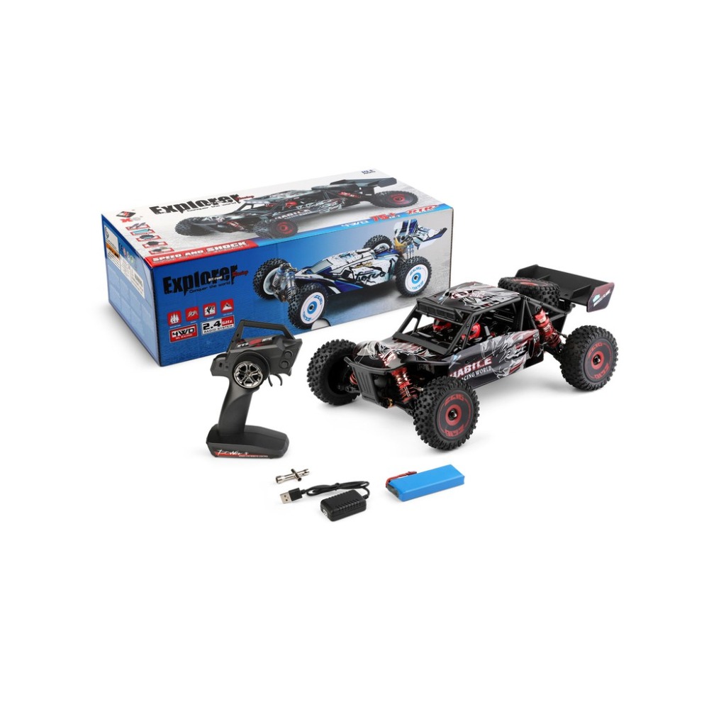 偉力 遙控車 124016 V2新版 RC 漂移 高速車 遙控越野車 無刷 124018 124019 升級★良品商城-細節圖7