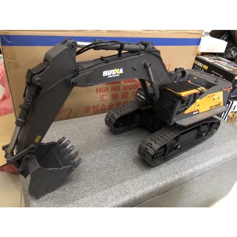 有維修 匯納 匯那 594 遙控挖土機 遙控車 遙控工程車 挖掘機 VOLVO bruder CAT580 593-細節圖2