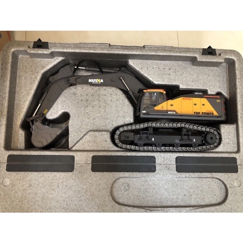 有維修 匯納 匯那 594 遙控挖土機 遙控車 遙控工程車 挖掘機 VOLVO bruder CAT580 593-細節圖8