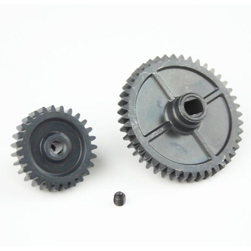 偉力 遙控車 144001 金屬 改裝 齒輪 加硬 鋼齒 124018 124019 144002 減速齒 馬達齒-細節圖2