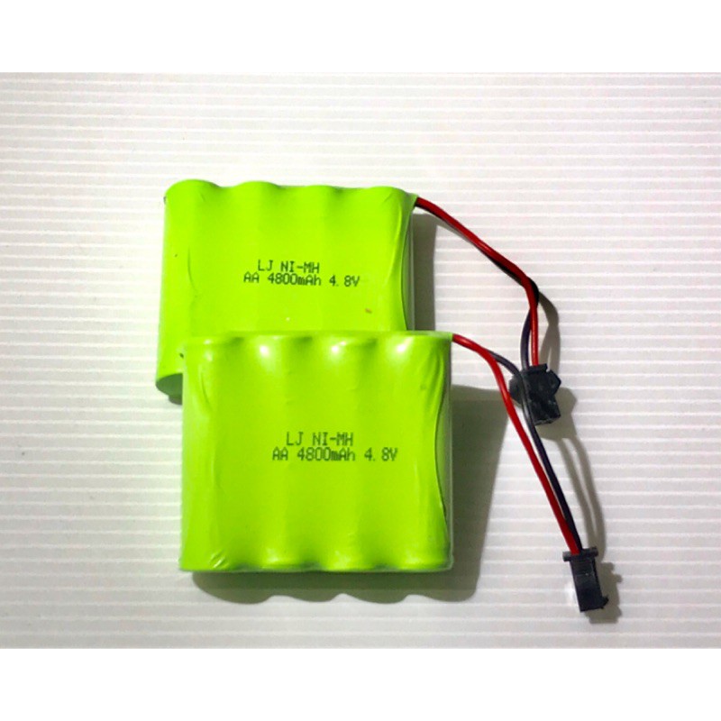 【現貨秒發】遙控車 電池 大容量 充電電池 4.8v 6v 7.2v 8.4v 4800mah 攀爬車 水陸車 鎳氫電池-細節圖3