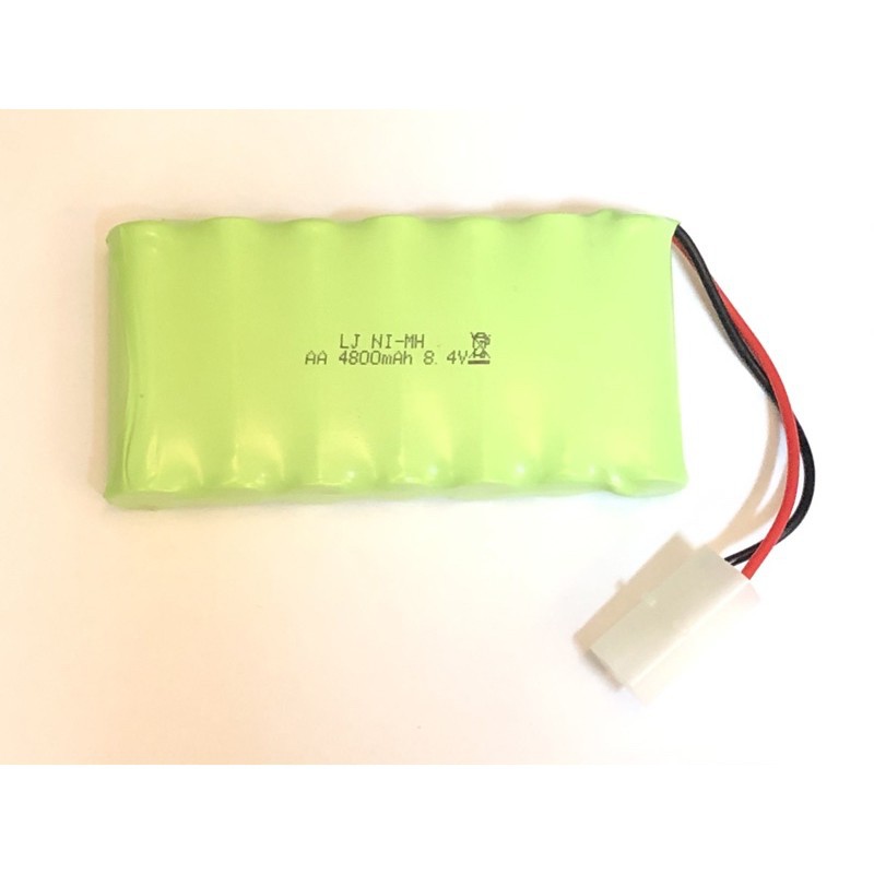 【現貨秒發】遙控車 電池 大容量 充電電池 4.8v 6v 7.2v 8.4v 4800mah 攀爬車 水陸車 鎳氫電池-細節圖4