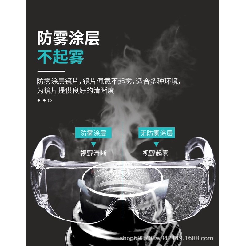 護目鏡 現貨 台灣 防疫護目鏡 防飛沫 防疫 防灰塵 騎機車防風沙 防蟲 保護眼睛 防護鏡 透明眼鏡 兒童可用 男女通用-細節圖6