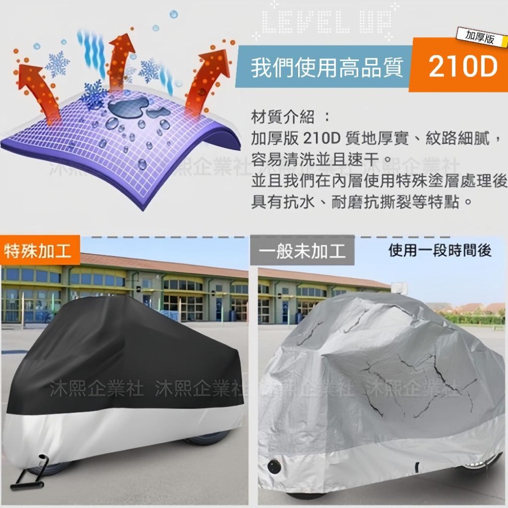 【SYM CLBCU 專用車罩】升級加厚版🇹🇼發票◈沐熙重機配件◈三陽 蜂鳥 防止漆面老化 抗水 防曬 防盜-細節圖3