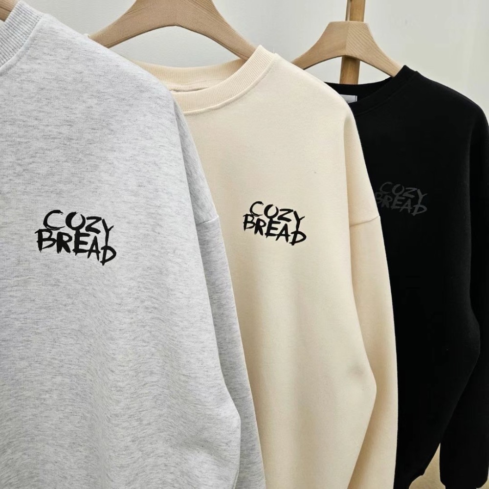 正韓🇰🇷舒適麵包大學T-細節圖2