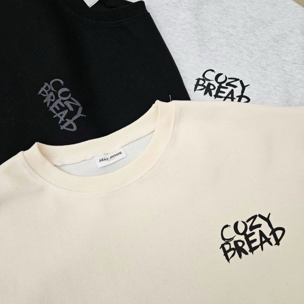 正韓🇰🇷舒適麵包大學T-細節圖3