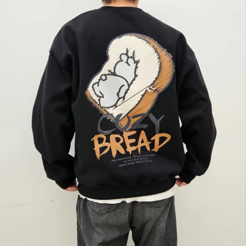 正韓🇰🇷舒適麵包大學T-細節圖4