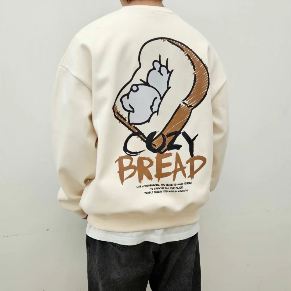 正韓🇰🇷舒適麵包大學T-細節圖5