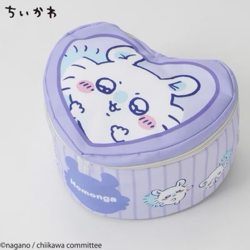 《預購品》日本🇯🇵正品 Chiikawa 吉伊卡哇 烏薩奇 小八 吉伊 小桃 收納包 化妝包-規格圖4