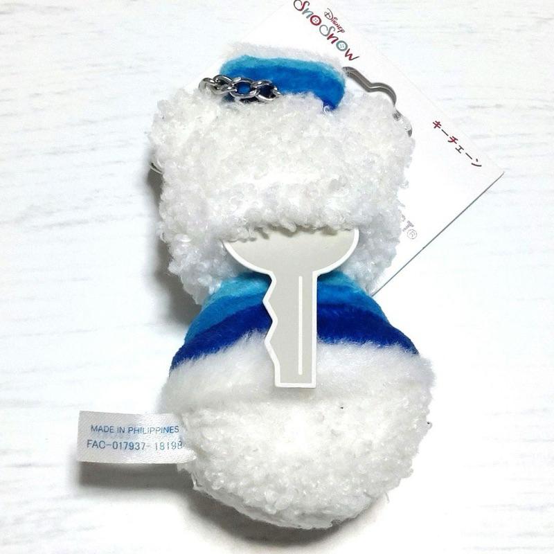 正版全新🎁東京迪士尼 2018聖誕節限定 米奇 雪人造型 鑰匙圈 吊飾娃娃 掛飾 吊飾 聖誕禮物-細節圖2