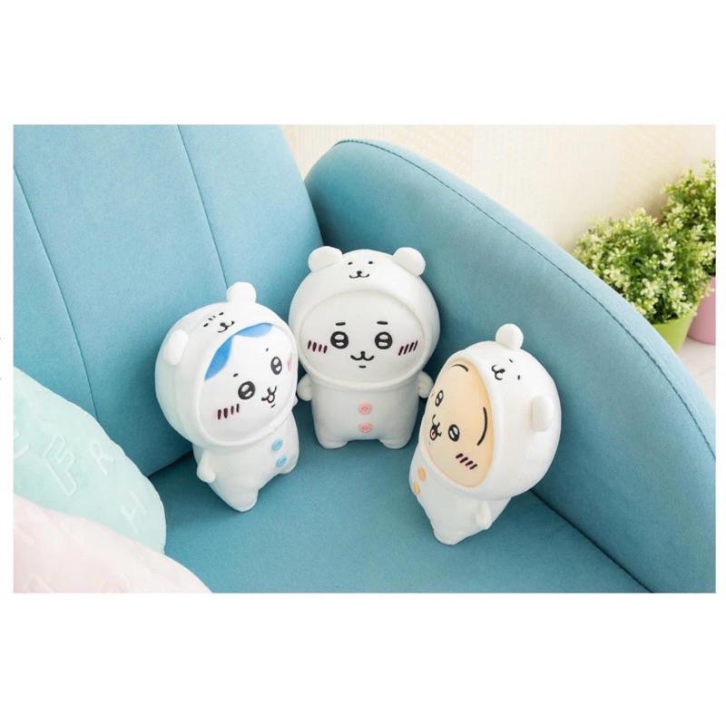 預購♥️日本🇯🇵正品 吉伊卡哇 chiikawa 自嘲熊系列 白熊皮🐻烏薩奇 S娃-細節圖2
