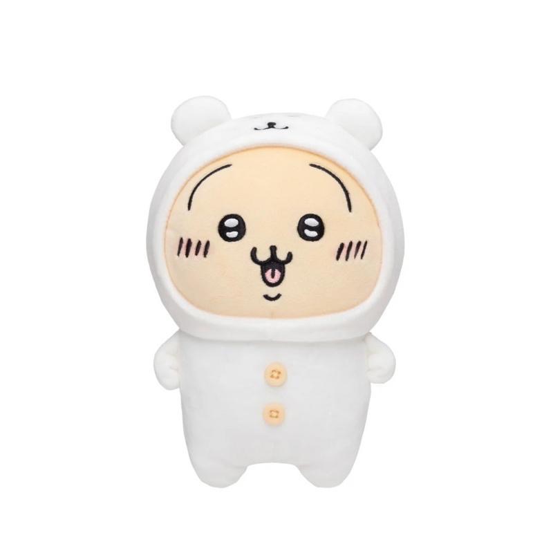 預購♥️日本🇯🇵正品 吉伊卡哇 chiikawa 自嘲熊系列 白熊皮🐻烏薩奇 S娃-細節圖3