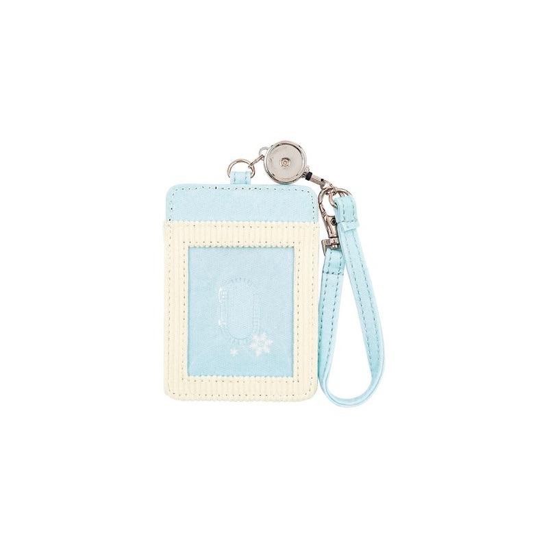 日本🇯🇵正版 寶可夢商店 Pokemon Center 絨布款伸縮票卡夾 通勤卡夾 皮丘木木梟皮卡丘炎兔兒-細節圖2