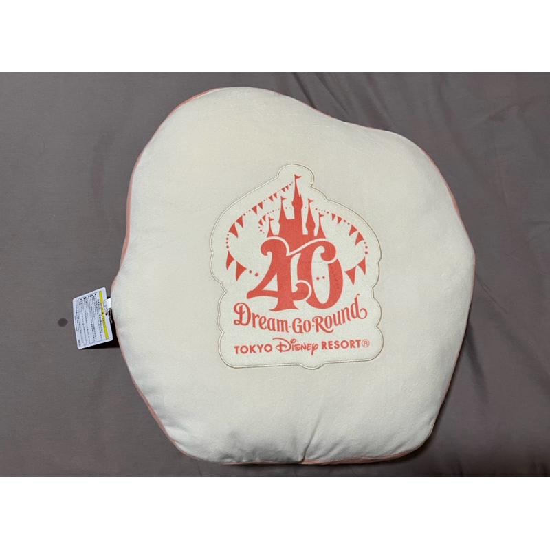 全新現貨🔆東京迪士尼40週年紀念抱枕 背靠枕 枕頭 午睡枕 米奇款-細節圖2