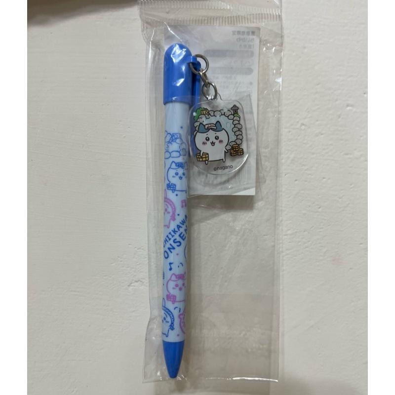 日本代購🇯🇵全新正品 Chiikawa 吉伊卡哇 吉伊卡哇 小八貓 烏薩奇 溫泉地區限定系列 黑色原子筆 圓珠筆-細節圖2