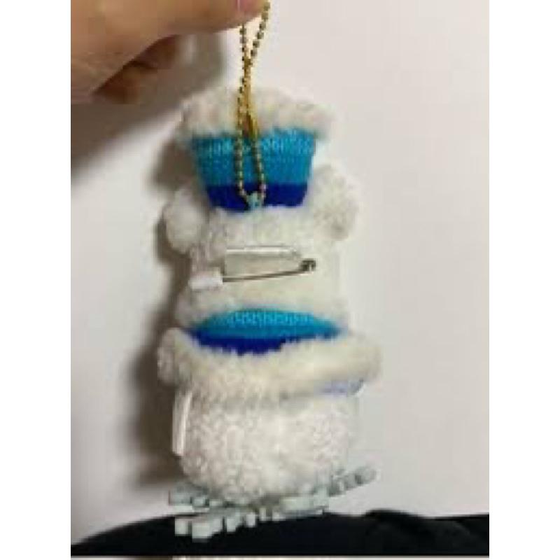 正版新品🎁東京迪士尼2018聖誕絕版品 米奇雪人吊飾 娃娃-細節圖2