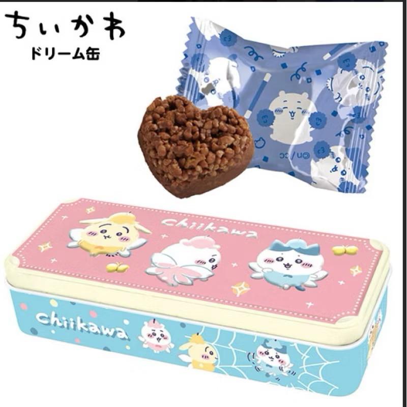 吉伊卡哇&春日堂 2025 情人節限定 巧克力 長方形鐵盒-細節圖2