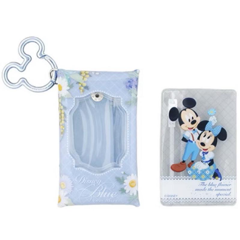 正版❤️東京迪士尼 米奇米妮 Disney Blue Ever After小雛菊 小物包 夾鏈袋 卡夾包 吊飾-細節圖2