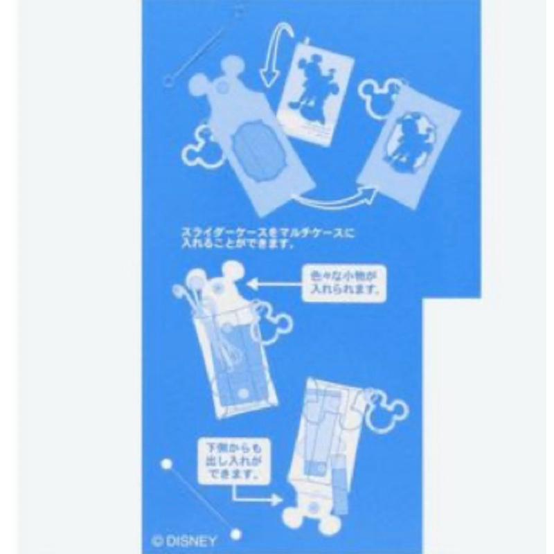 正版❤️東京迪士尼 米奇米妮 Disney Blue Ever After小雛菊 小物包 夾鏈袋 卡夾包 吊飾-細節圖4