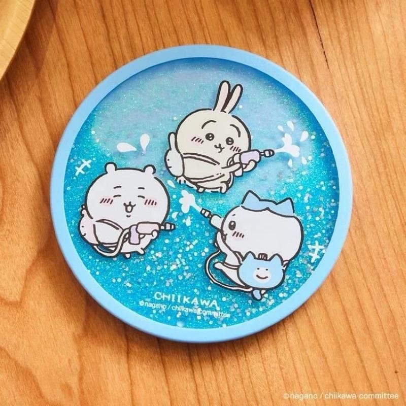 研達chiikawa 吉伊卡哇流沙杯墊 (兩款) 防滑墊  隔熱杯墊 壓克力杯墊-細節圖3