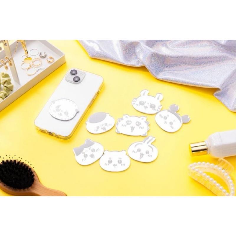 《盲抽》日本🇯🇵正版 吉伊卡哇 chiikawa 大頭系列 手機鏡面貼紙 手機裝飾 手機貼-細節圖2