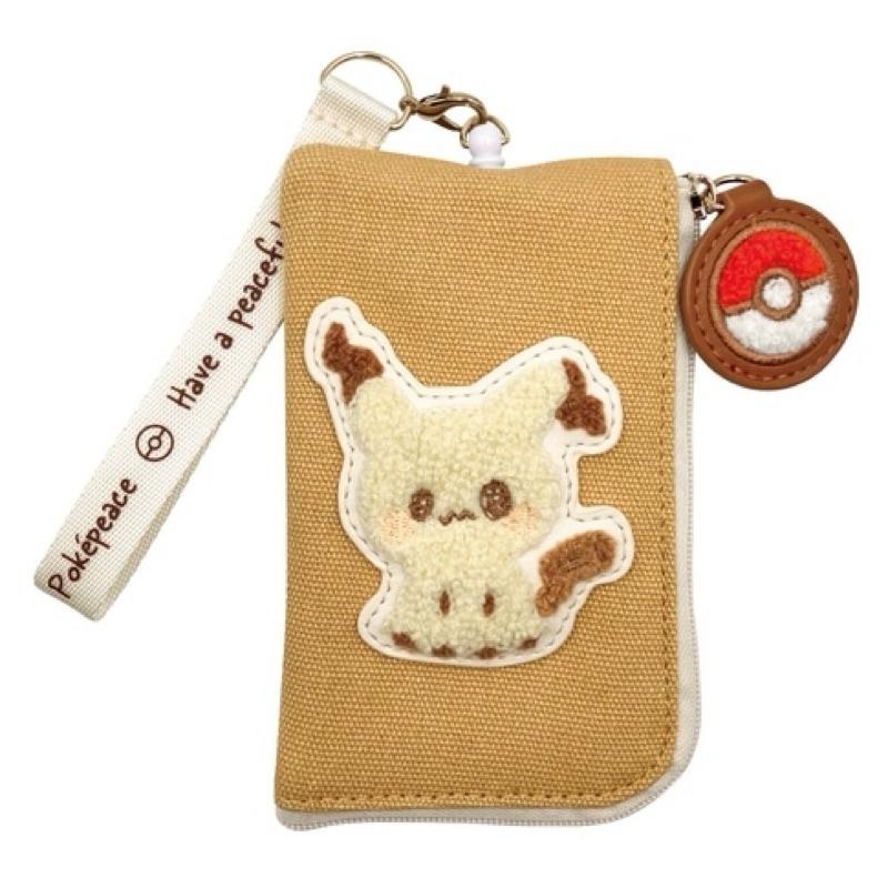 日本🇯🇵正版 寶可夢商店 Pokepeace系列 伸縮鑰匙包 鑰匙收納包 謎擬Q 刺繡鑰匙包-細節圖5