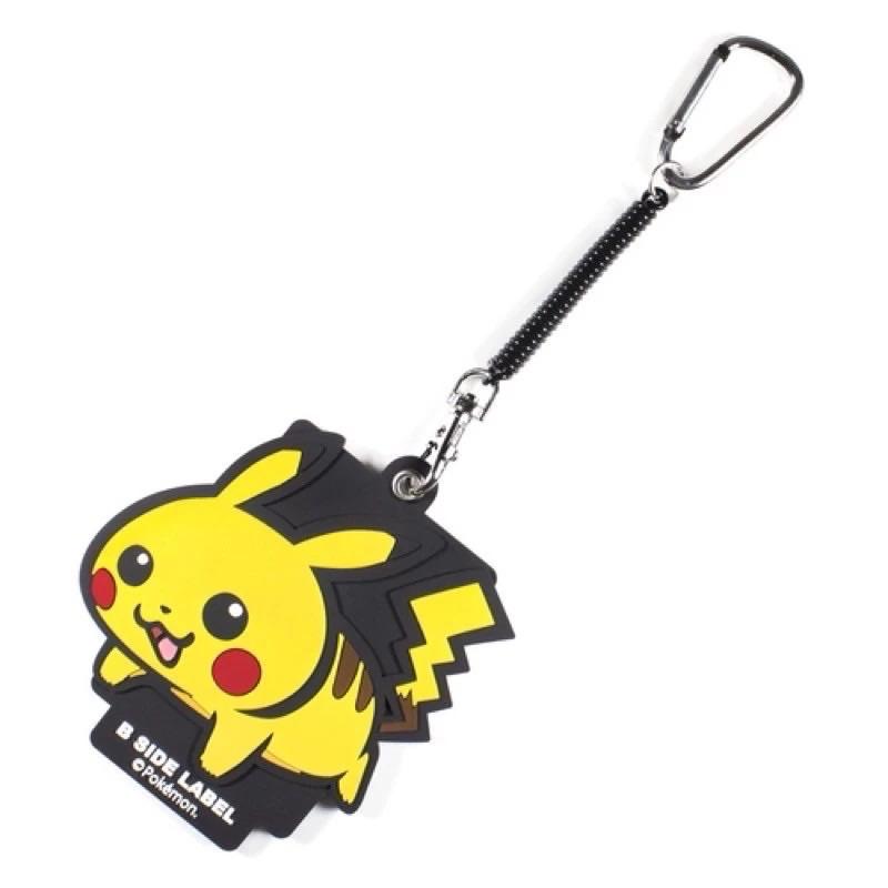 日本正版🪄Pokemon center B-SIDE LABEL 皮卡丘 伊布 證件卡套 悠遊卡夾 伸縮卡套 行李吊牌-細節圖2