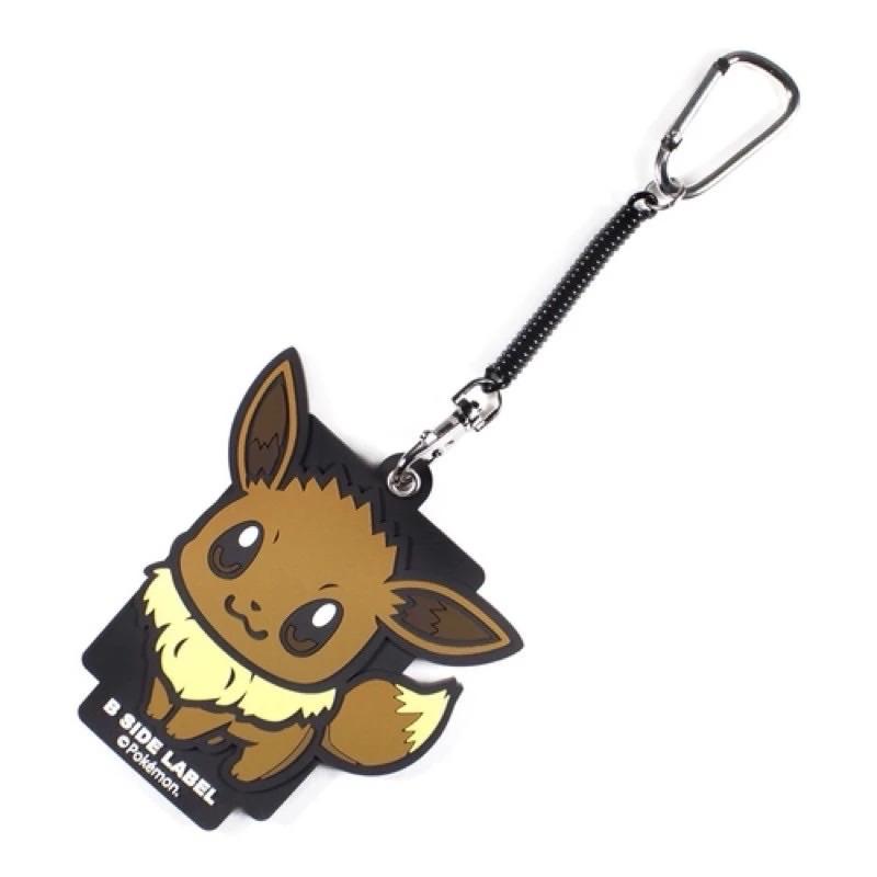 日本正版🪄Pokemon center B-SIDE LABEL 皮卡丘 伊布 證件卡套 悠遊卡夾 伸縮卡套 行李吊牌-細節圖3