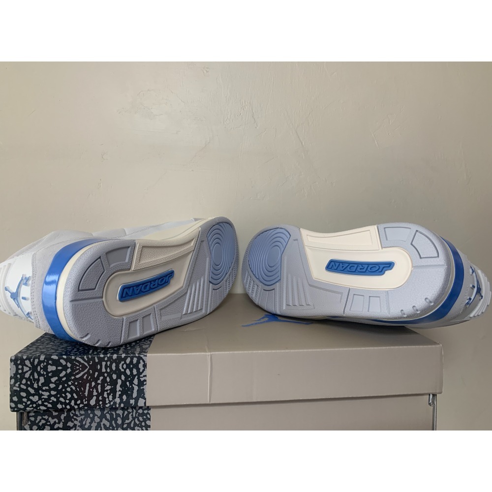 Air Jordan 3 Retro High OG “UNC Lucky Short” 北卡藍-細節圖5