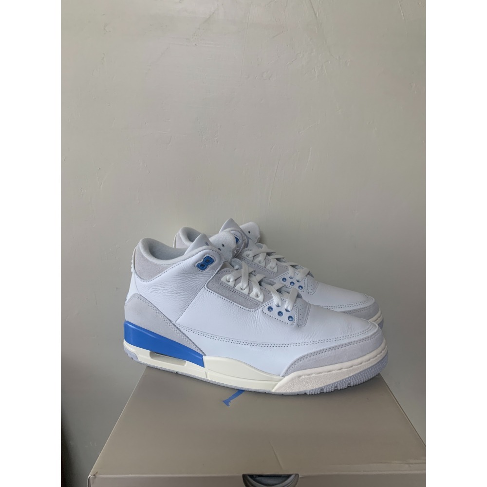 Air Jordan 3 Retro High OG “UNC Lucky Short” 北卡藍-細節圖6