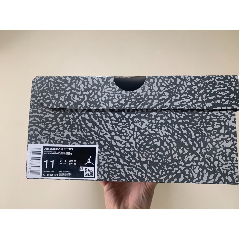 Air Jordan 3 Retro High OG “UNC Lucky Short” 北卡藍-細節圖7