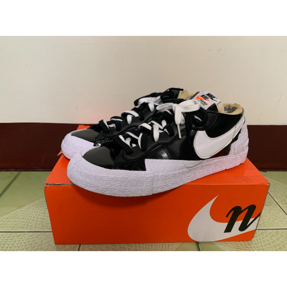 Nike Blazer Low X Sacai Black-規格圖6