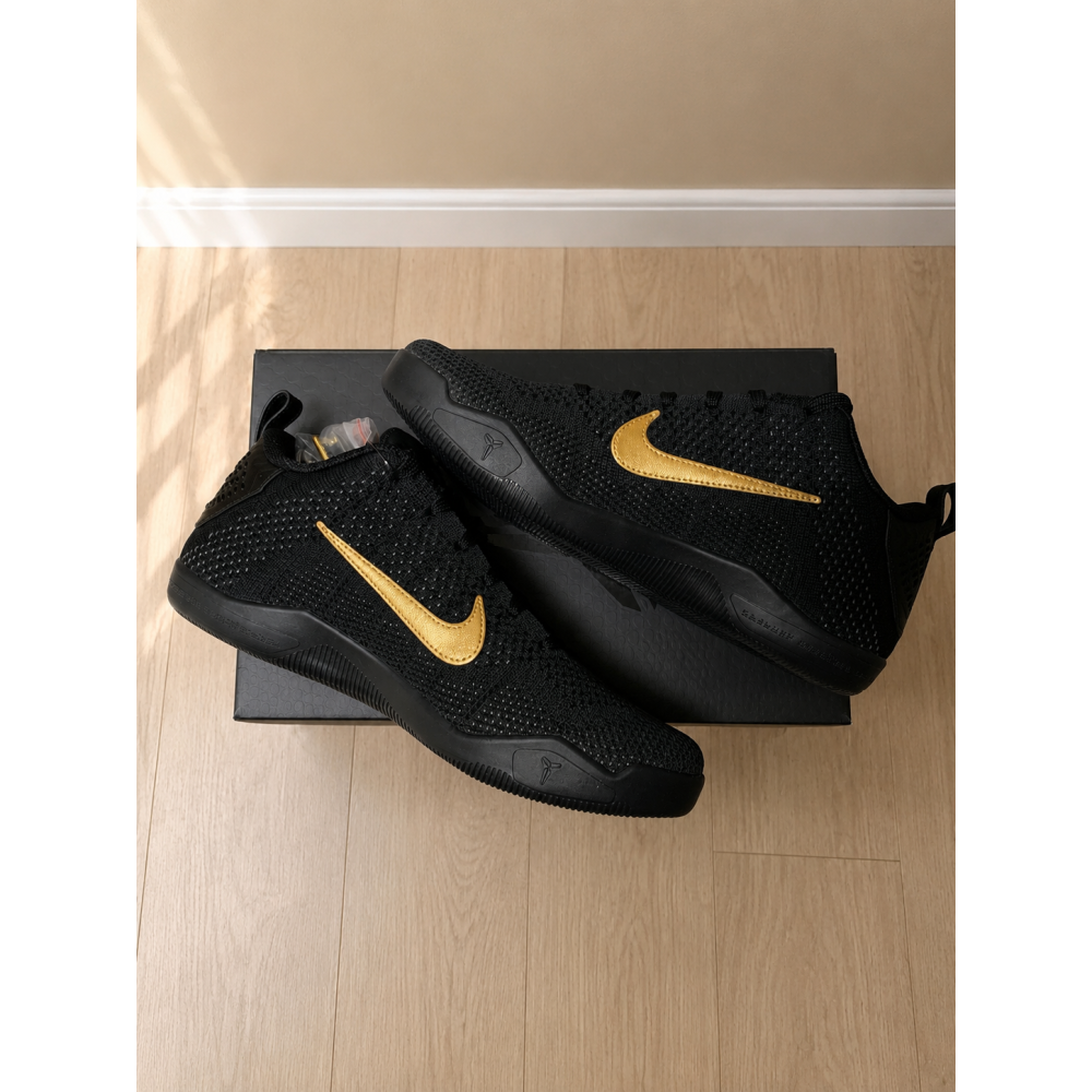 Nike Kobe XI Elite Protro 黑金-細節圖6