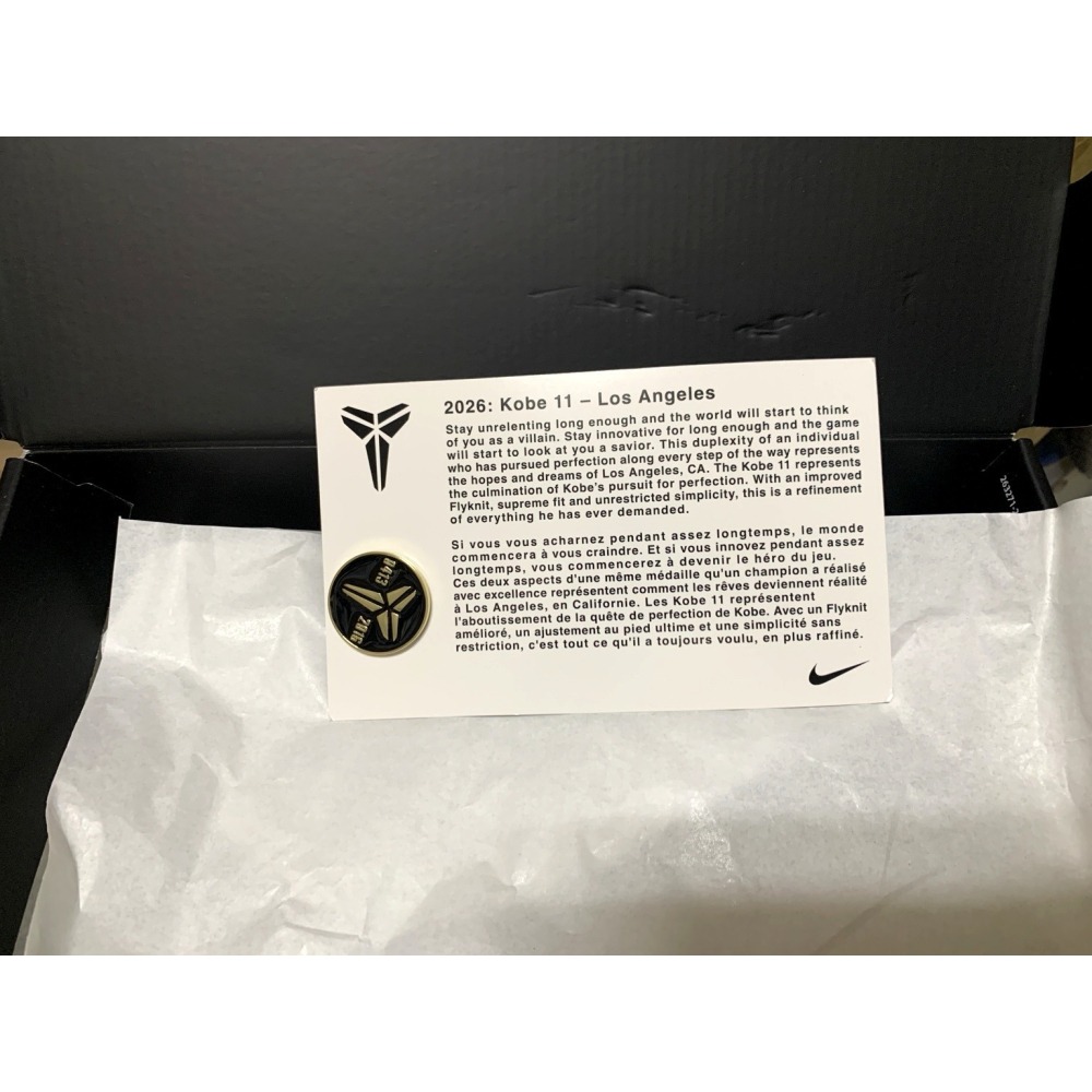 Nike Kobe XI Elite Protro 黑金-細節圖8